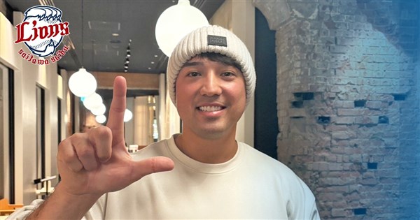 林安可與西武獅簽約 背號73號展開旅日生涯