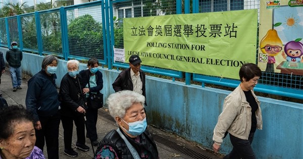 香港立法會選舉至午後投票率15% 4人涉煽惑罷投被捕