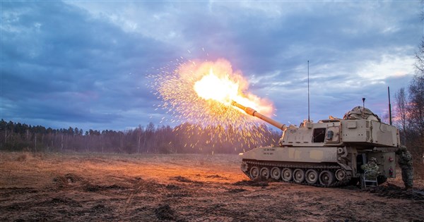 早安世界》美國再宣布對台軍售 含M109A7自走砲標槍飛彈等8案