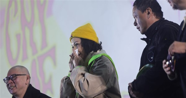 大安森林公園千人「邊哭邊跨年」愛情萬歲修復版亞洲首映