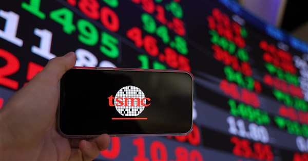 台積電漲45元 台股早盤大漲669點收復32000點