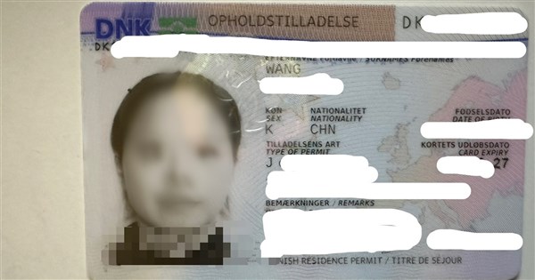 居留證標註中國 丹麥台人堅定抗議盼大選帶來改變