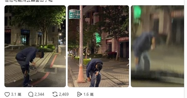 台北の「ゾンビ薬物男」SNS拡散問題、警察「確認の結果異常なし、引き続き注視」
