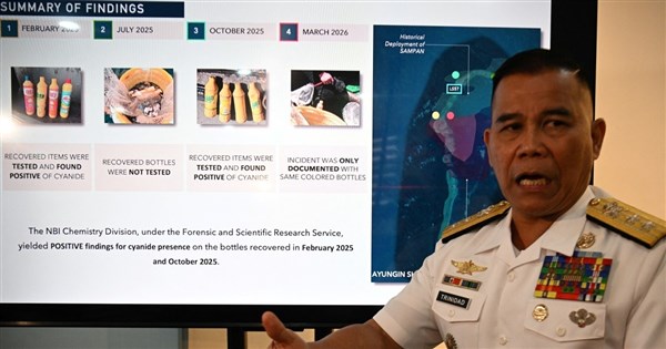 中国漁民が南シナ海で毒物使用の疑い、フィリピンが国際仲裁を検討