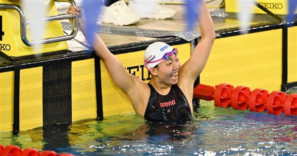 張雅佳が全中運で2日連続全国記録更新で金メダル 50m背泳ぎで名古屋アジア大会参加標準記録を突破