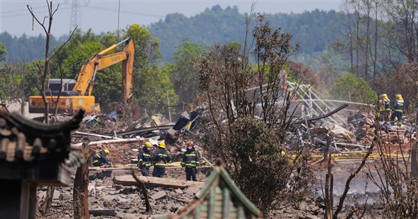 湖南瀏陽煙火廠爆炸釀26死 全市爆竹廠停產整頓