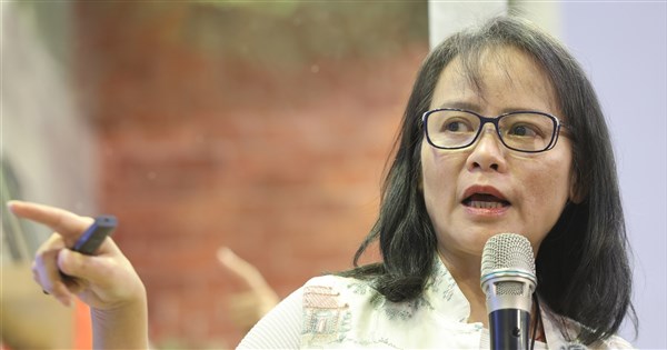 區桂芝對中媒談對美軍購　陸委會：校方應妥適處理