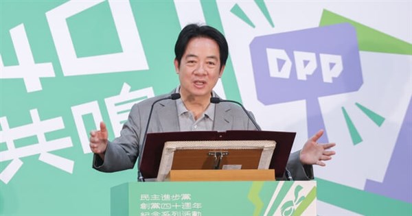 賴清德氏：「台湾独立」の意味は、台湾が中華人民共和国の一部ではないこと