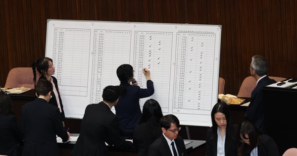 史上首次總統彈劾案 56贊成50反對不通過