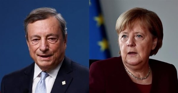 EU Considers Appointing Envoy for Talks with Putin; Draghi, Merkel Among Top Candidates
