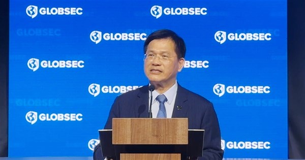 林佳龍訪捷克出席論壇　強調台歐應深化戰略夥伴關係