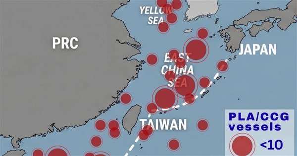 Wu Jau-shieh: China Deploys Over 100 Ships Around First Island Chain, Destabilizing Regional Status Quo