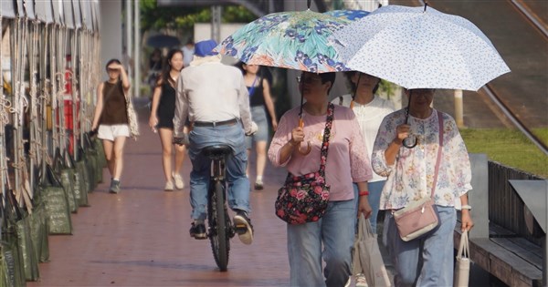 27日前各地晴到多雲防37度高溫 29日迎下波鋒面
