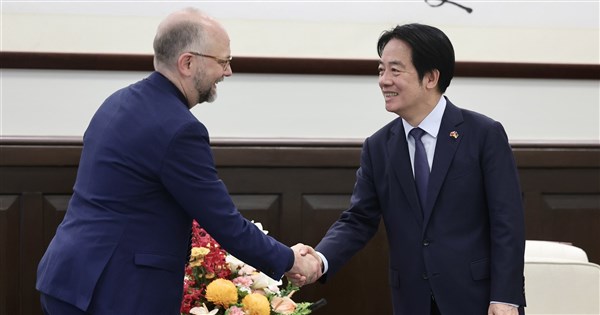 賴清德総統、ドイツ議員団と面会し協力深化を期待