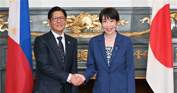 高市早苗晤小馬可仕　日菲升格「全面戰略夥伴關係」