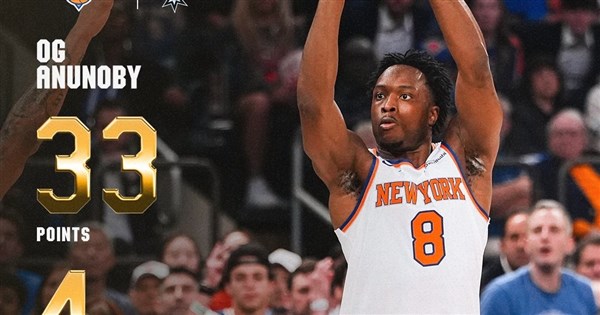 アヌノビー終了1.2秒前のリバウンドでニックスが歴史的大逆転勝利