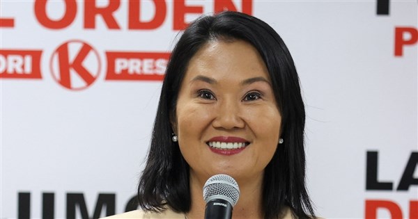藤森惠子領先優勢擴大 有望成為秘魯首位民選女總統