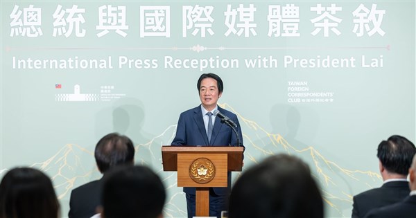 總統：中國是破壞台海現狀主因 不放棄朝野合作