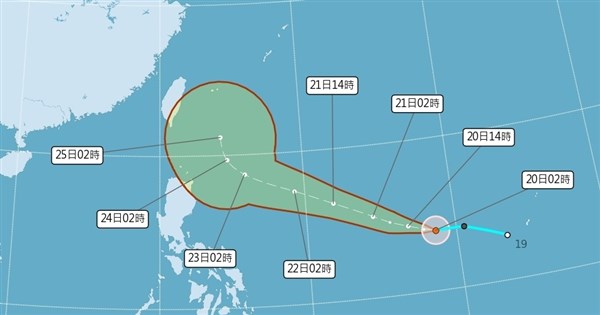 颱風米克拉生成朝琉球南方海面移動 路徑仍有變數