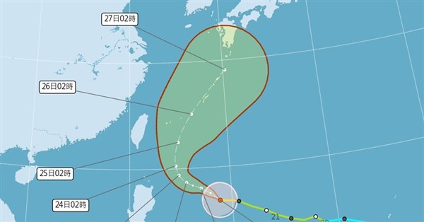 吳德榮：颱風米克拉北轉路徑 與台保持安全距離