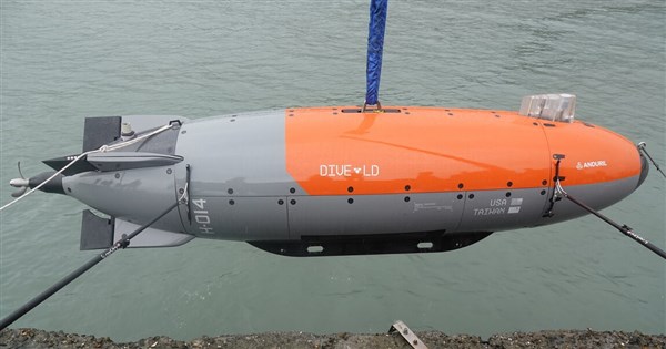 中科院DIVE-LD無人載具接訓 強化水下感測維護國安