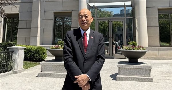 韓國瑜率立委團訪華府會晤美方官員 重申對台承諾不變