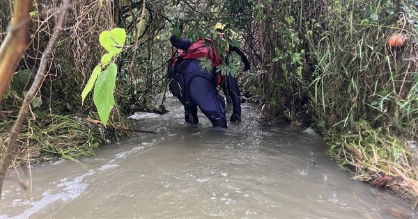 新竹縣豪雨釀2死1失聯 楊文科勘災允全力救援