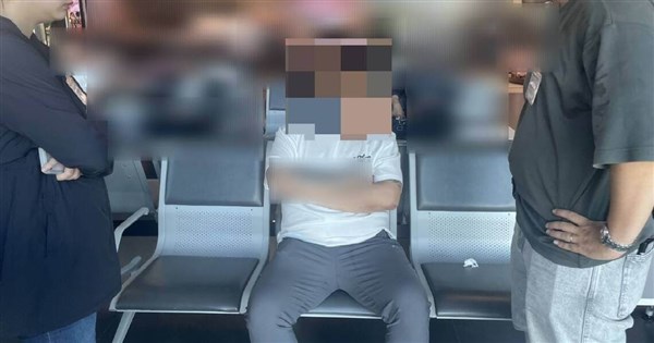 男攻擊矢板明夫後擬搭機離境 警台中機場逮獲