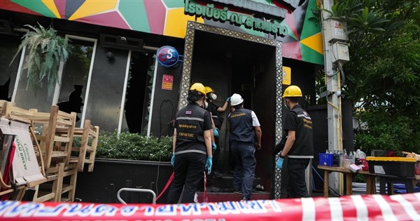 Flames Erupt in Bangkok Bar Fire: Video Surfaces, Suspected Air-Con Short Circuit