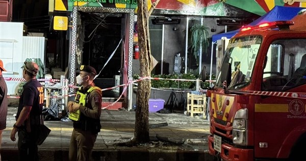 曼谷啤酒餐廳深夜大火至少30死 多人受困廁所身亡
