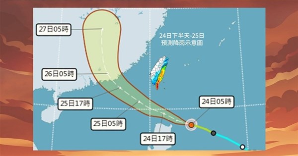 颱風外圍影響 吳德榮:西半部高溫、東半部降雨愈晚愈明顯