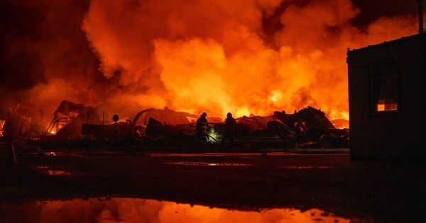 烏克蘭世衛人道物資倉庫遭炸 譚德塞籲停止攻擊醫療設施
