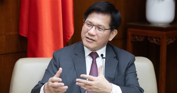 林佳龍接受BBC專訪 重申對台美關係有信心