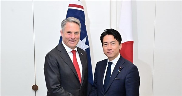 小泉進次郎訪坎培拉達新協議 日本將在澳洲試射極音速飛彈