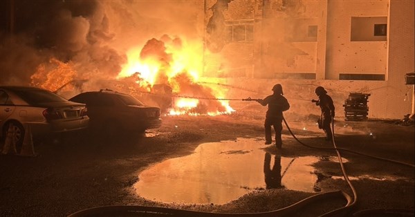 台南安南區空地廢棄物起火爆炸多人受傷 市府將嚴查重罰