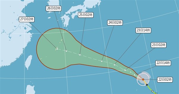 吳德榮:8/25前防強降雨 颱風沙德爾不可小覷 吳德榮:8/25前防強降雨 颱風沙德爾不可小覷