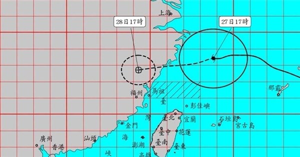 颱風沙德爾28日最接近 中南部防豪大雨