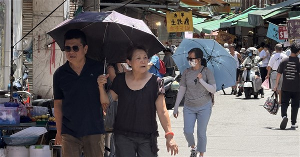 北北桃防36度高溫 吳德榮:9/3前水氣逐日增