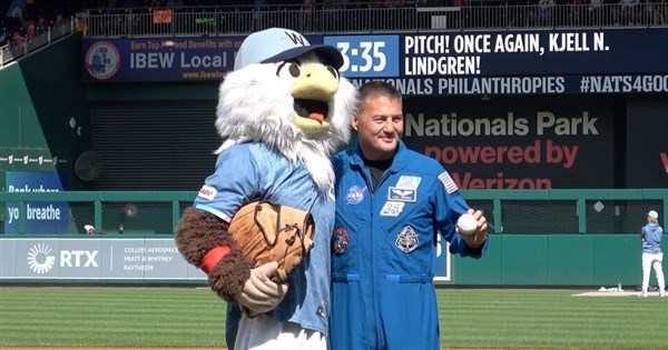 MLB國民隊台灣日開球 太空人林琪兒:緊張程度堪比太空任務
