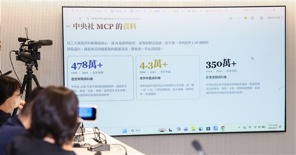 中央社MCP上線 解密AI小幫手