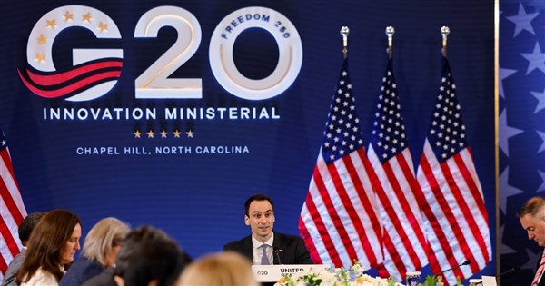 G20科技會議　美敦促各國少干預AI規範