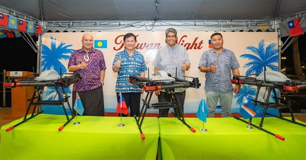 台灣贈帛琉無人機　林佳龍盼科技回應太平洋國家需求