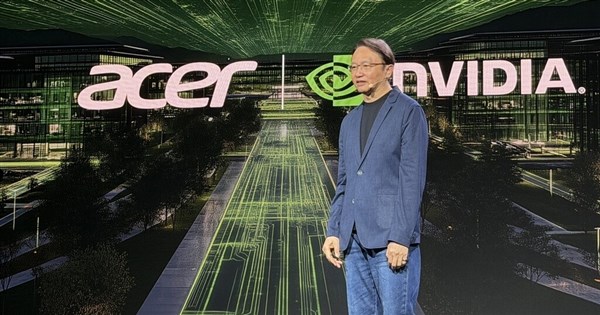 宏碁深化輝達微軟Google合作 陳俊聖:AI落地端是優勢主場
