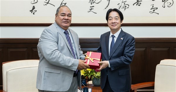 賴總統盼與吐瓦魯深化合作 因應氣候變遷挑戰