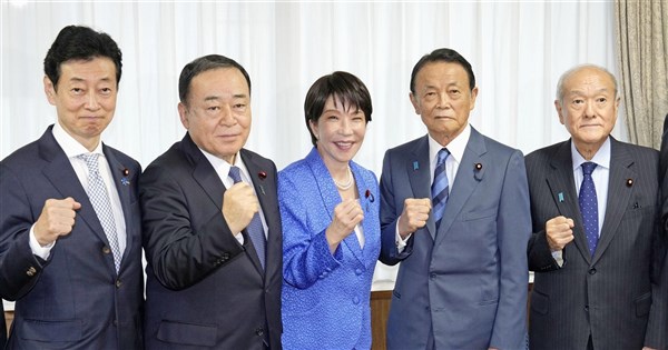 高市敲定自民黨新主管 多人續任、基礎不變