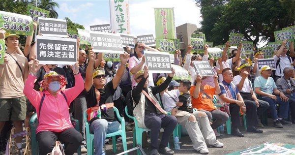 馬太鞍溪洪災將滿週年 部落籲重建落實原基法精神 馬太鞍溪洪災將滿週年 部落籲重建落實原基法精神