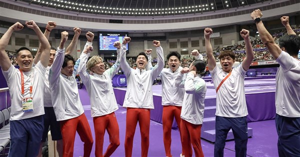 亞運競技體操台灣男團奪銅 總教練:令人感動的一戰