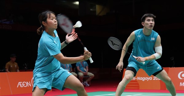 台灣羽球混雙組合亞運奪銅　詹又蓁：有達標仍可惜
