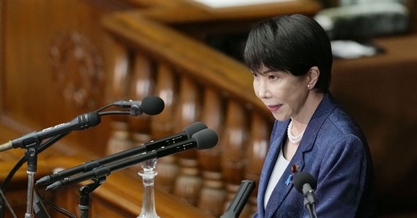 高市早苗施政方針演說 對中強調堅定主張、持續對話