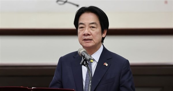 賴總統:盼與美國深化國防合作 從軍購走向共同研發生產